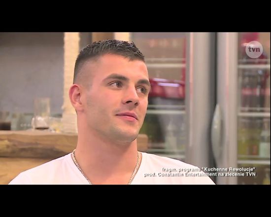 Mikołaj z Kuchennych Rewolucji wzbudził sensację swą urodą