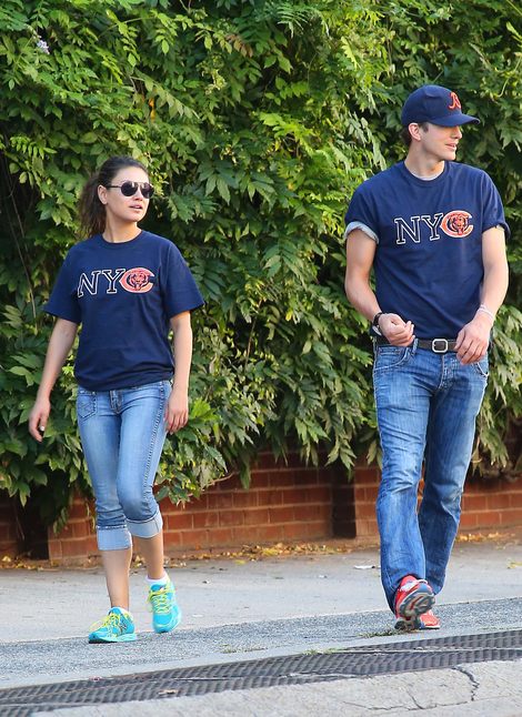 Ashton Kutcher i Mila Kunis to bardzo urocza parka (FOTO)