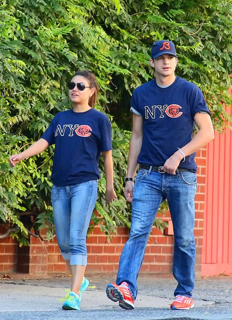 Ashton Kutcher i Mila Kunis to bardzo urocza parka (FOTO)