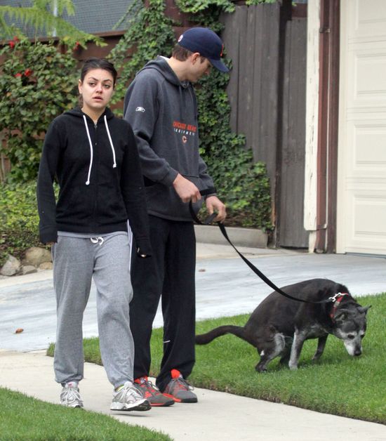 Mila Kunis i Ashton Kutcher pobiorą się w zamku?
