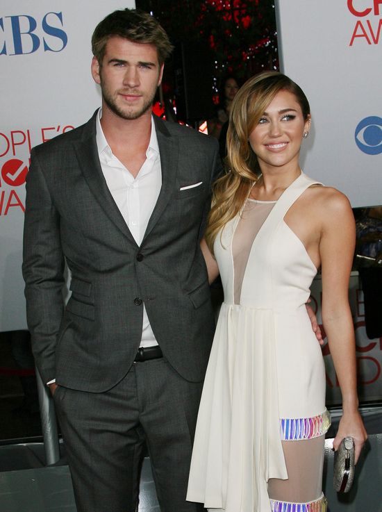 Liam Hemsworth powiedział Miley bardzo dziwną rzecz