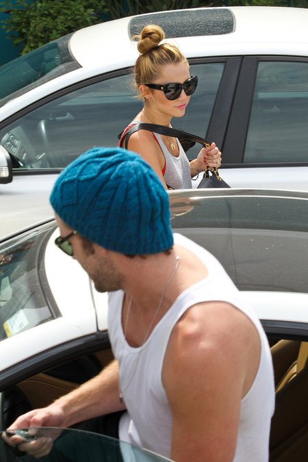 Miley Cyrus kibicuje swojemu chłopakowi
