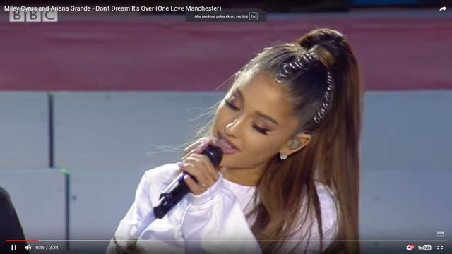 Ariana Grande i Miley Cyrus razem w Manchesterze (VIDEO)