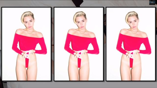 Miley Cyrus ponownie szokuje (FOTO+VIDEO)