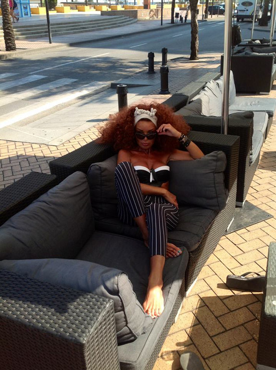 Eva Minge prawdziwą kosmitką (FOTO) Eva Minge prawdziwą kosmitką (FOTO)