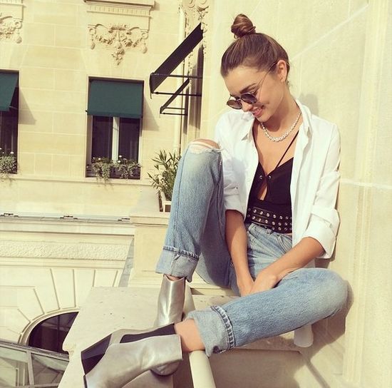 Od kogo Miranda Kerr dostała takie piękne kwiaty? 