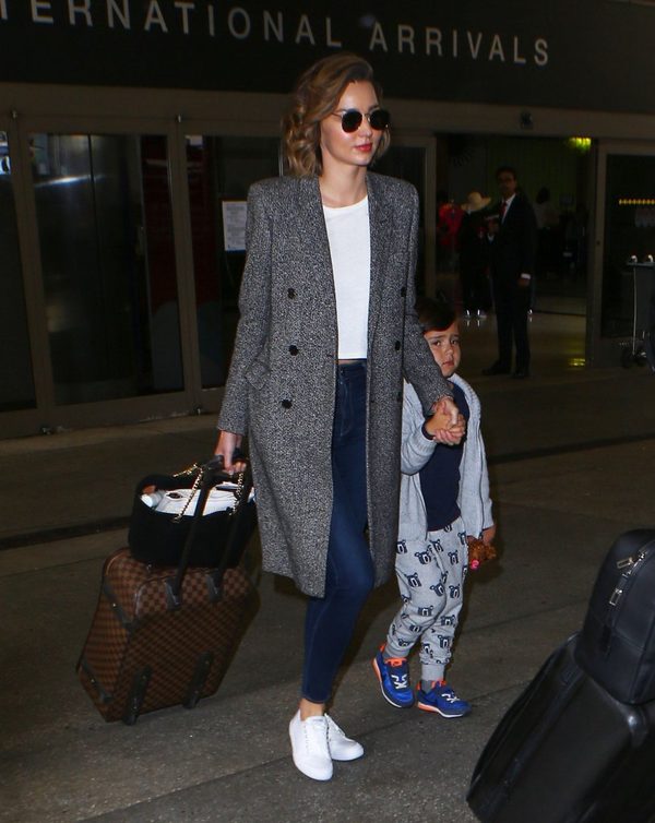 Syn Mirandy Kerr nie podróżuje już z obojgiem rodziców (FOTO)