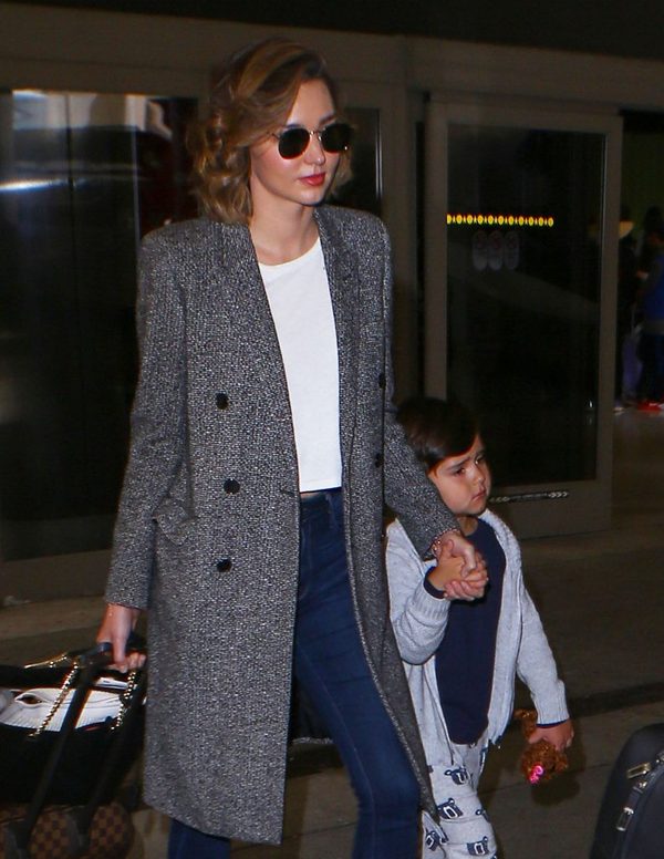 Syn Mirandy Kerr nie podróżuje już z obojgiem rodziców (FOTO)