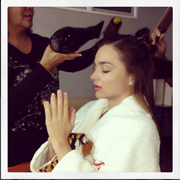 Nietypowa modlitwa Mirandy Kerr (FOTO)