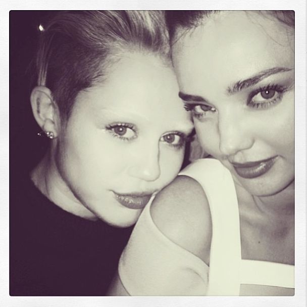 Miley Cyrus i Miranda Kerr - nowe przyjaciółki (FOTO)