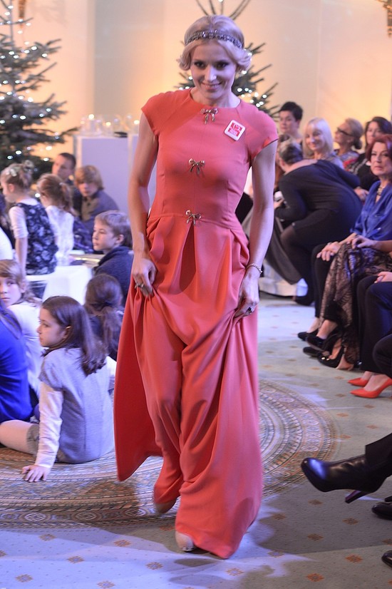 Halinka Mlynkova wyglądała znakomicie w Pałacu Prezydenckim 