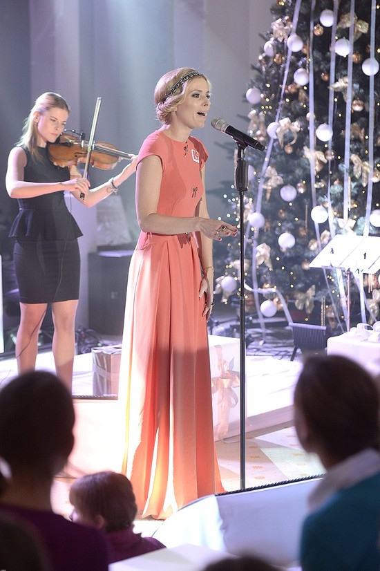 Halinka Mlynkova wyglądała znakomicie w Pałacu Prezydenckim 