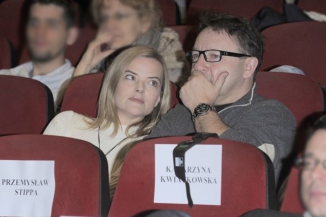 Richardson i Zamachowski zabrali dzieci na premierę filmu