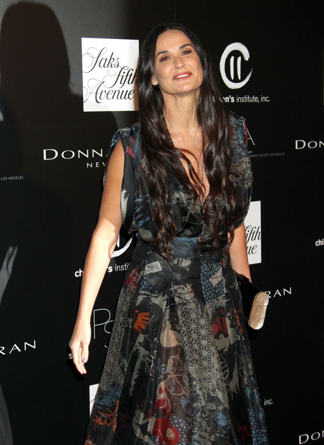 SZOK! Zobaczcie, jak Demi Moore zareagowała na dziecko