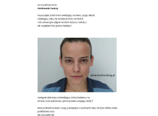 Mucha pokazała swoje zdjęcie bez grama makijażu (FOTO) Mucha pokazała swoje zdjęcie bez grama makijażu (FOTO)