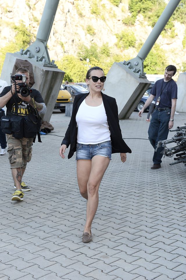 Dzieci Cichopek i Muchy bawią się na planie M jak Miłość