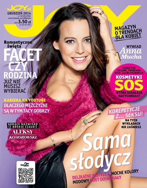 Anna Mucha na okładce JOYa (FOTO)