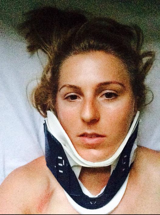 Natalia Czerwonka,wicemistrzyni olimpijska,złamała kręgosłup