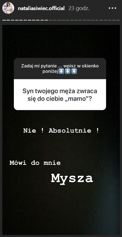 Nie zgadniecie jak zwraca się do Natalii Siwiec SYN Mariusza Raduszewskiego?