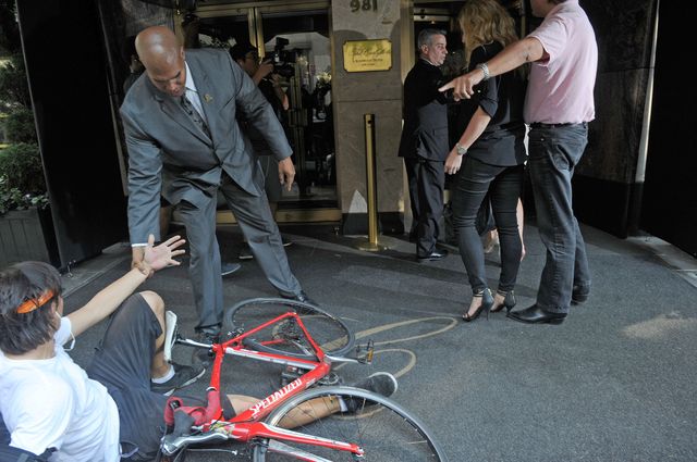 Potrącił Nicole Kidman (FOTO)