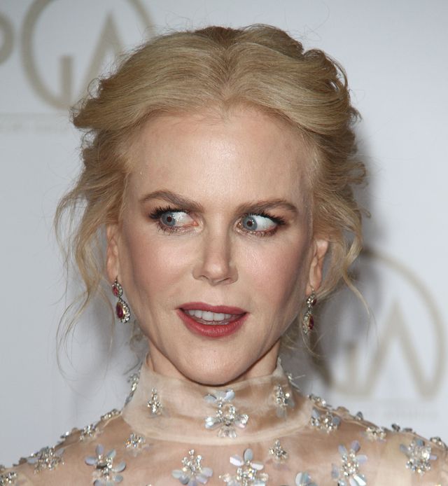 Ten moment, gdy Nicole Kidman próbuje się uśmiechnąć (FOTO)