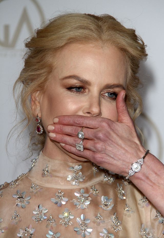 Ten moment, gdy Nicole Kidman próbuje się uśmiechnąć (FOTO)