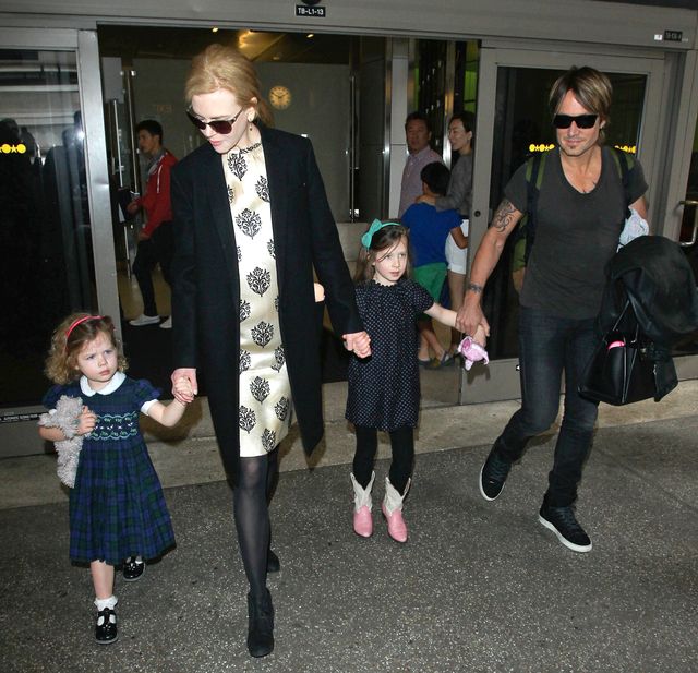 Rodzinka Nicole Kidman przyłapana w komplecie (FOTO)