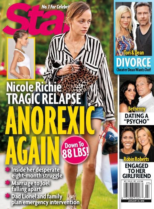 Nicole Richie waży niecałe 40 kg! (FOTO)