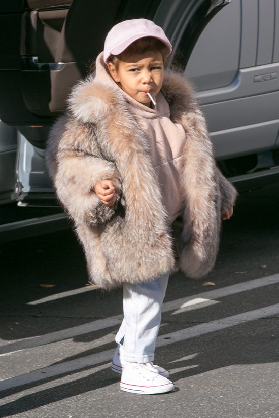 Nori na bogato, czyli mała dama w futrze (FOTO)