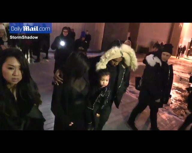 North West znów wpadła w złość na pokazie mody