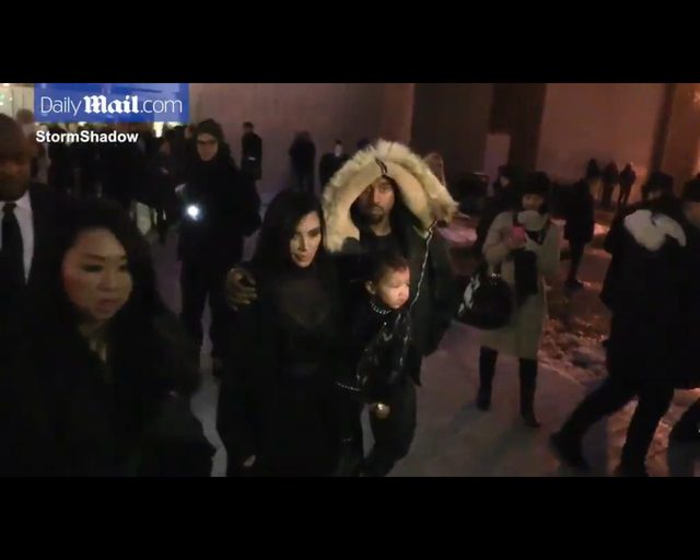 North West znów wpadła w złość na pokazie mody