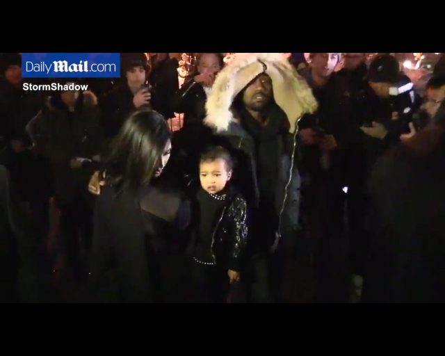 North West znów wpadła w złość na pokazie mody