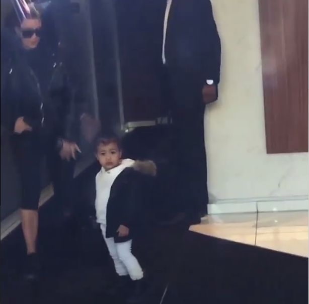 Ups! Kim Kardashian zapomniała o córce (VIDEO)