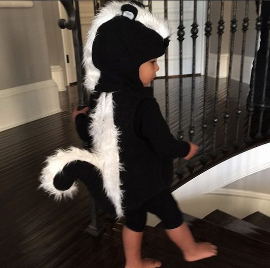 North West przebrana za małego skunksa! (FOTO)