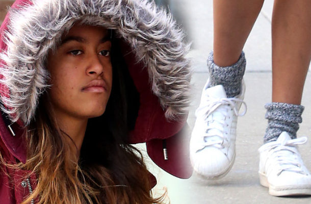Malia Obama pokazała nogi (ZDJĘCIA)
