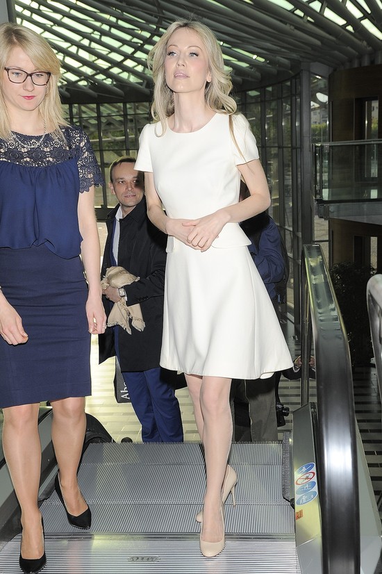 Magdalena Ogórek przyszła sobie podebatować (FOTO)