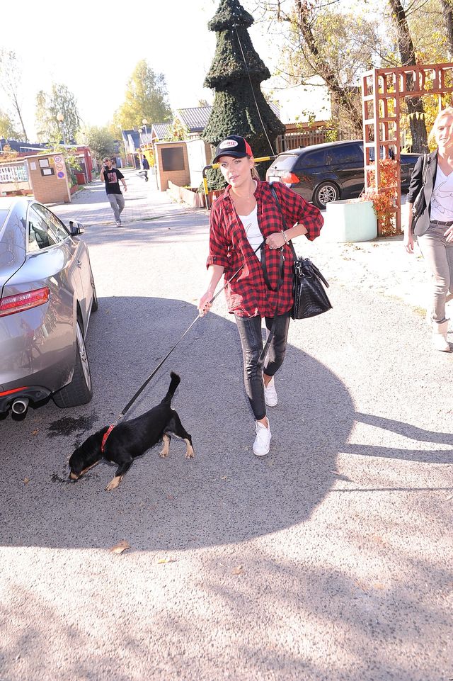 Aleksandra Kwaśniewska wspiera bezdomne psy (FOTO)