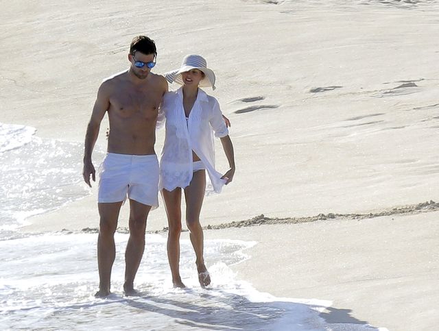 Miłość na plaży, czyli Olivia Palermo z narzeczonym (FOTO)