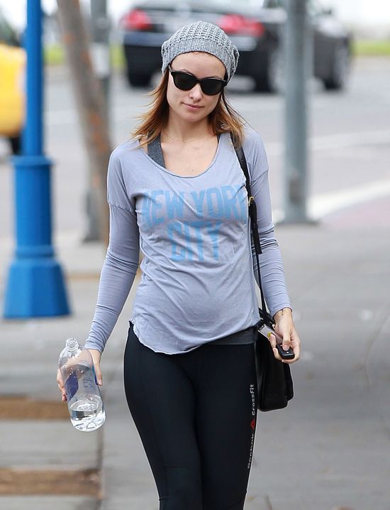 Olivia Wilde - Widać już brzuszek?