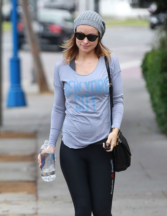 Olivia Wilde - Widać już brzuszek?