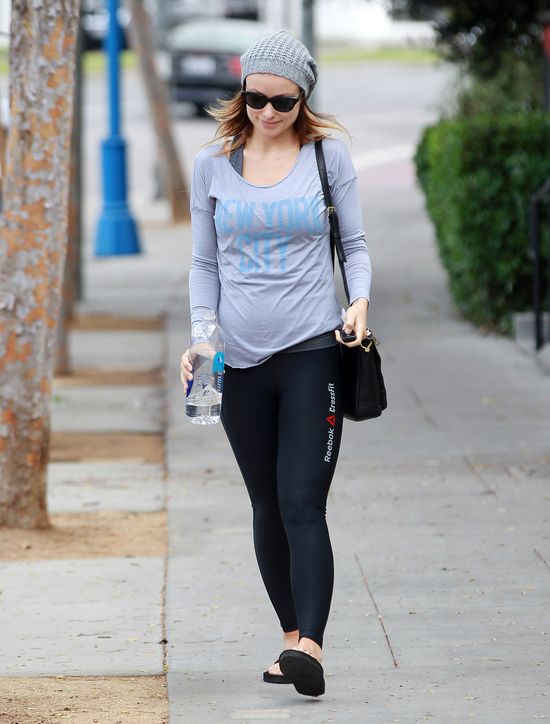 Olivia Wilde - Widać już brzuszek?