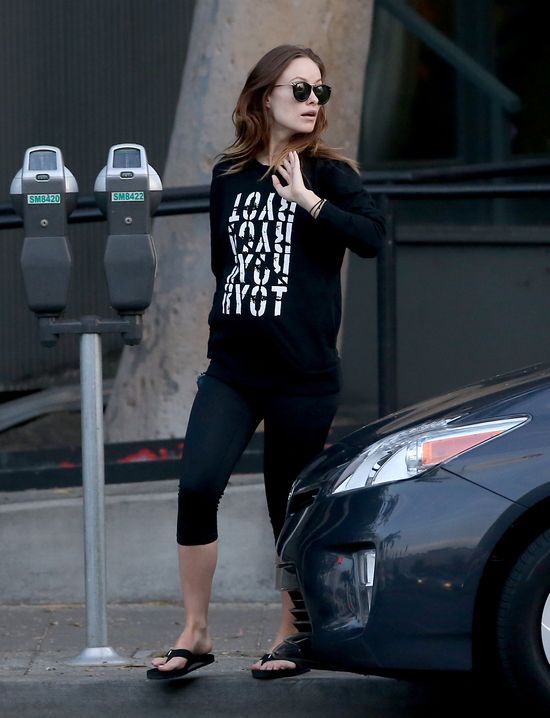 Ciężarna Olivia Wilde bez makijażu już nie taka piękna? FOTO