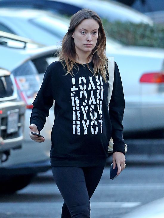 Ciężarna Olivia Wilde bez makijażu już nie taka piękna? FOTO Ciężarna Olivia Wilde bez makijażu już nie taka piękna? FOTO