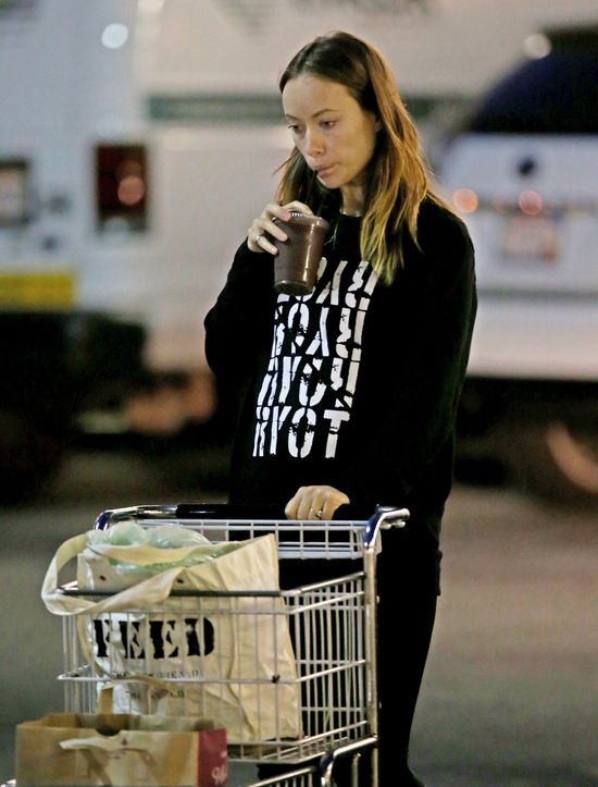 Ciężarna Olivia Wilde bez makijażu już nie taka piękna? FOTO Ciężarna Olivia Wilde bez makijażu już nie taka piękna? FOTO