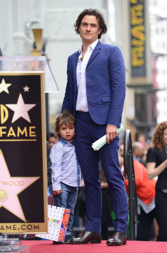 To Orlando Bloom spędza więcej czasu z synem, Flynnem (FOTO)