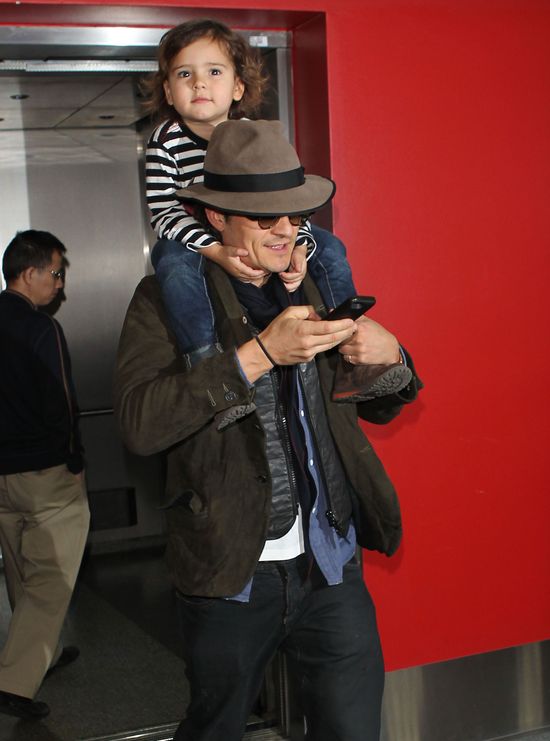 Orlando Bloom - tatuś idealny (FOTO)