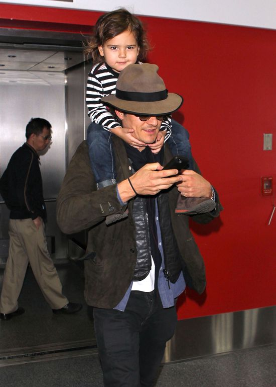 Orlando Bloom - tatuś idealny (FOTO)