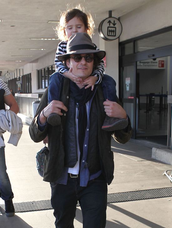 Orlando Bloom - tatuś idealny (FOTO)