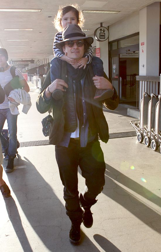 Orlando Bloom - tatuś idealny (FOTO)