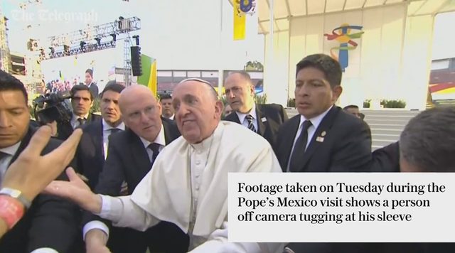 Papież Franciszek wpadł w złość